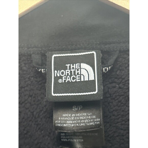 The North Face Fleece Jacket Women's Small Black Full Zip Pockets Shiso Plush - Picture 2 of 5